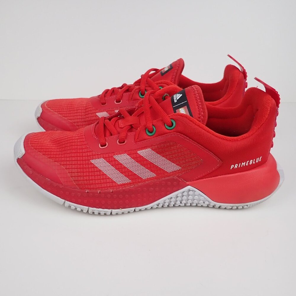 ADIDAS X LEGO® SPORT J Youth Size 6 Shoes Running Sneakers Red H01503 Big Kids